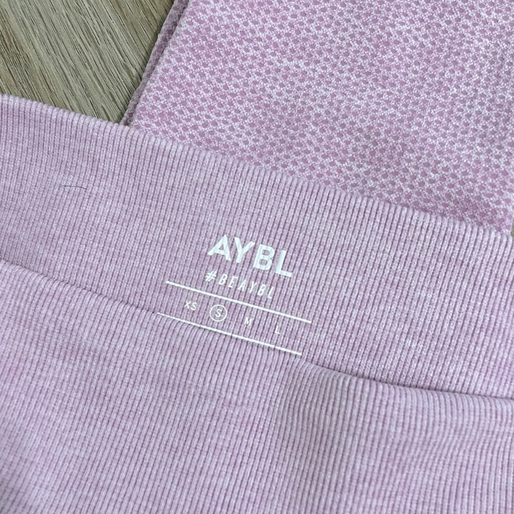 Pink AYBL motion seamless leggings size small